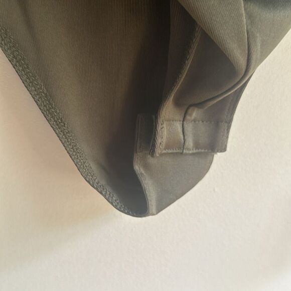 NWT A New Day Olive Green Ruched Long Sleeve Bodysuit Size 2X - Picture 10 of 11